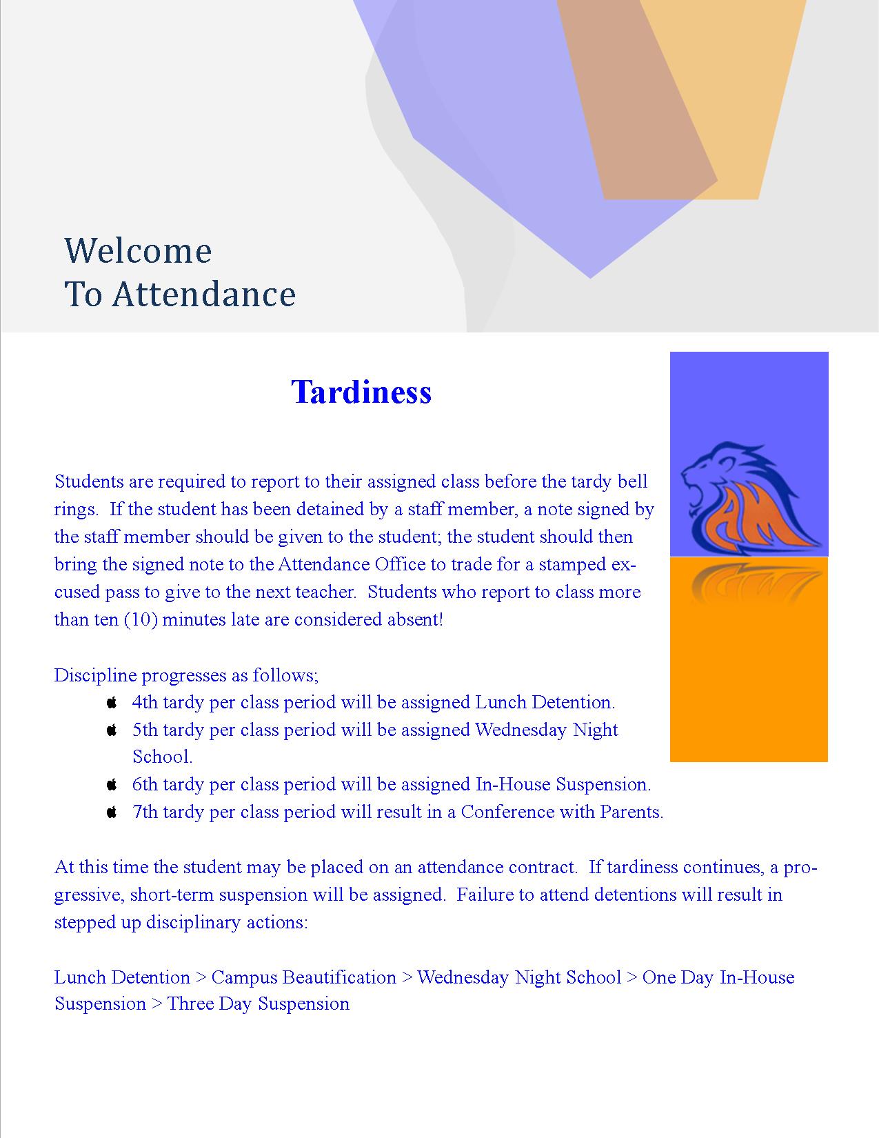 Tardiness 