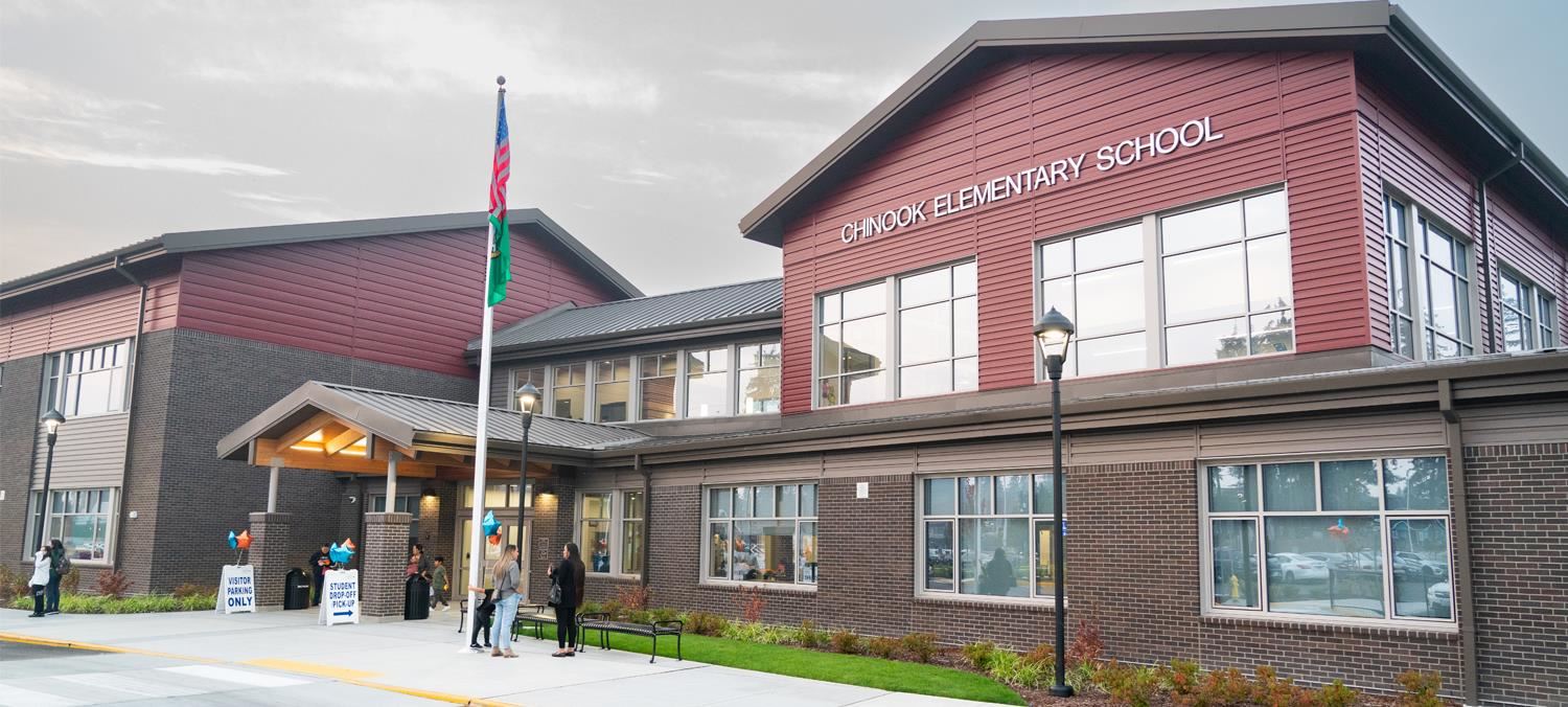 Front of Building Chinook Elementary