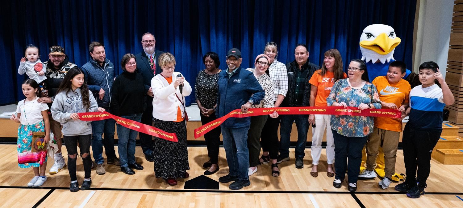Ribbon Cutting at Chinook Grand Opening