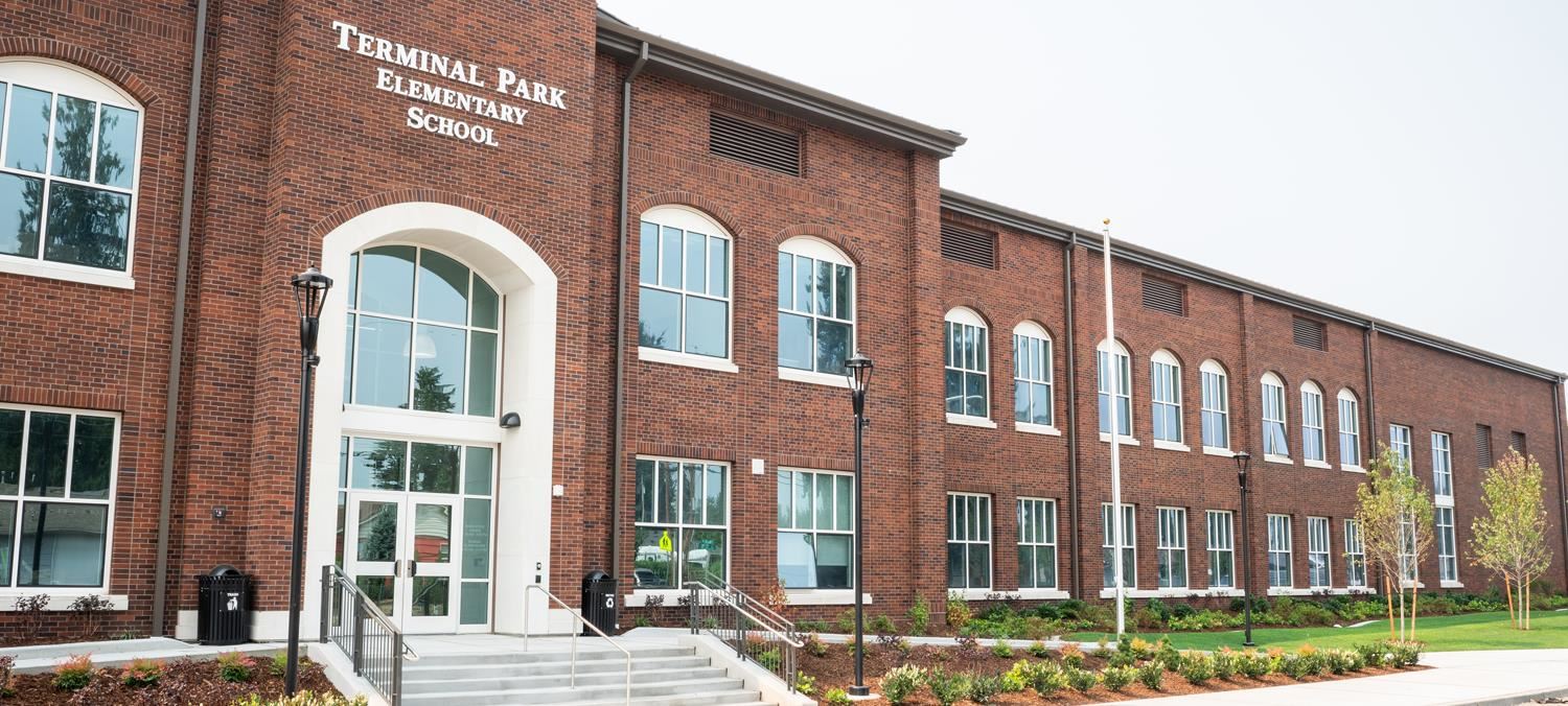 Terminal Park Front of Building