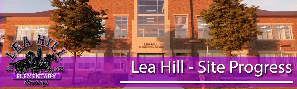 Lea Hill Site Progress Web Banner