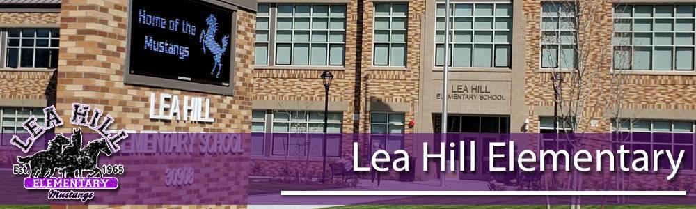 Lea Hill Elementary Web Banner