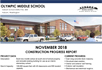  Thumbnail image of Header of November 2018 progress report. 