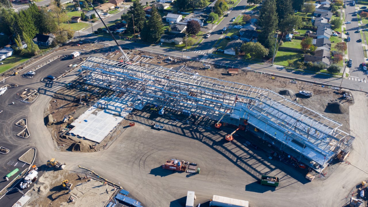Pioneer Site Progress 10_15_20 Drone View 