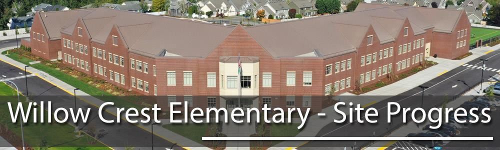 Willow Crest Site Progress Web Banner