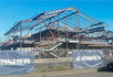  Steel skeleton of new Olympic Middle School - photo credit Auburn Reporter