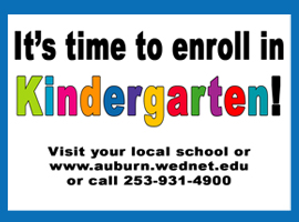  It's Time to Enroll in Kindergarten!