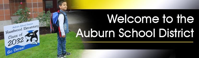 Enrolling in the Auburn School District Web Banner 